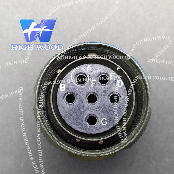 MIL-DTL-38999 Series , D38999/26WE6SA , Circular Electric Connector D38999 Series Ⅲ