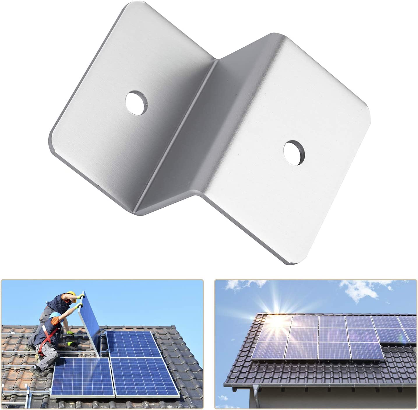 Easy Installation TALL Z Bracket Solar Panel Brackets for Corrosion Free Support