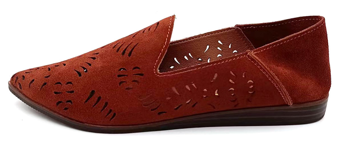 Slip On Ladies Loafer Shoes With EVA Insole Material OEM ODM