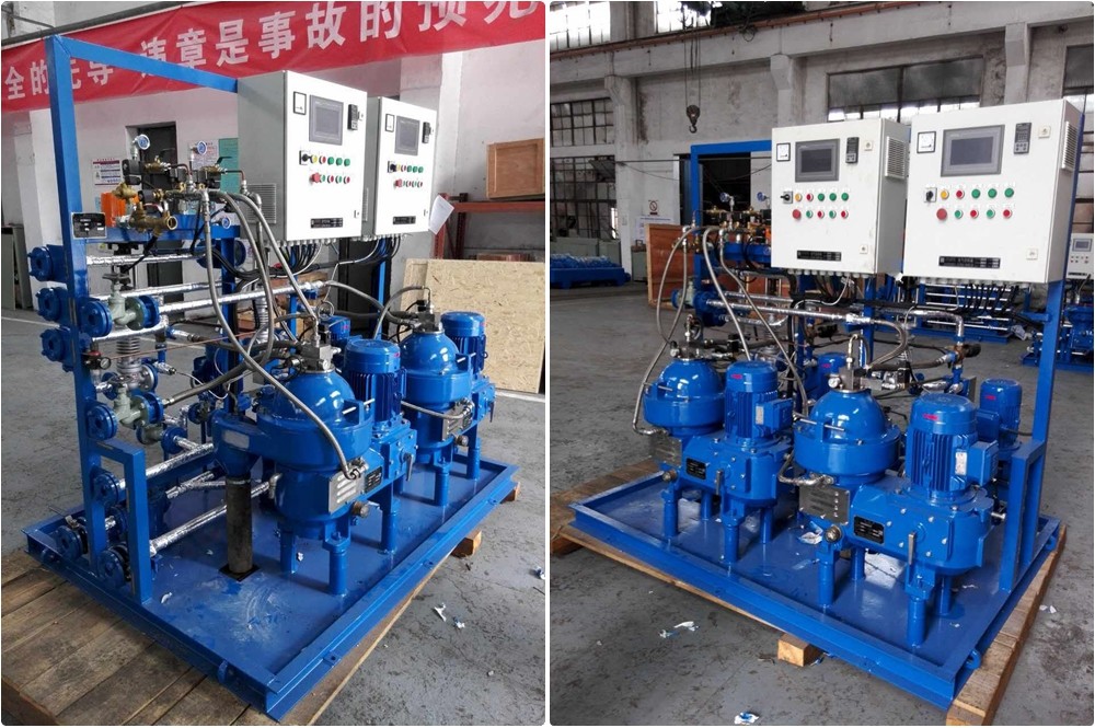 Automatic Discharging 3 Phase Centrifuge Oil Water Separator Disc Centrifuge