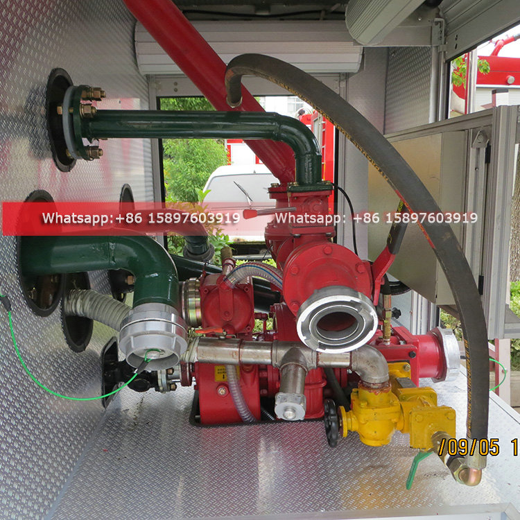 Cheaper Price NKR ISUZU Mini Fire Truck 3Tons Water Tanker Fire Fighting Truck for Sales
