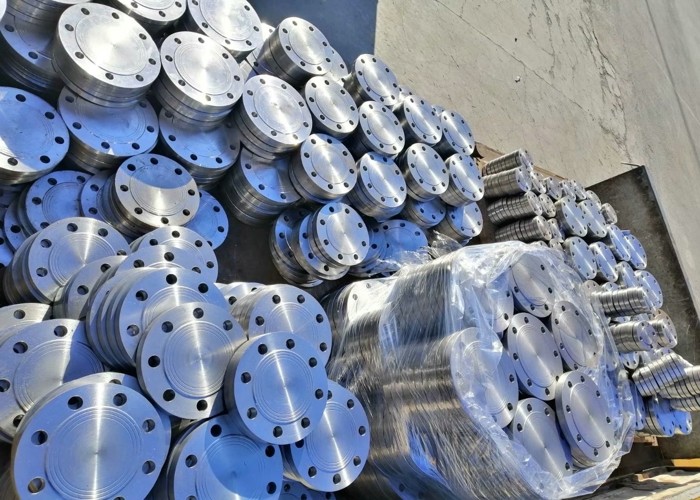 RF FF RTJ Forged Blind Pipe Flanges , UNS N06601 Alloy Steel Flanges PN64