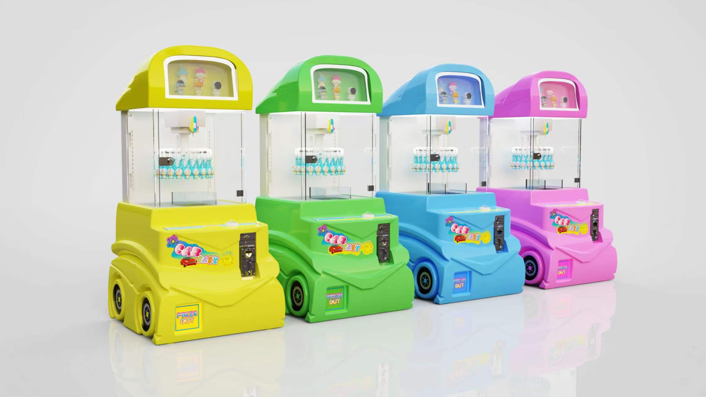 Dreamland Factory Price Cheap Small Mini Doll claw crane machine kit parts plush toys claw machine