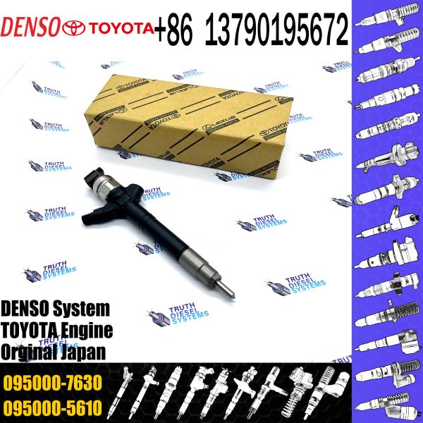 Diesel Fuel Engine Injector 095000-7630 23670-0R170 Engine High Pressure Pump