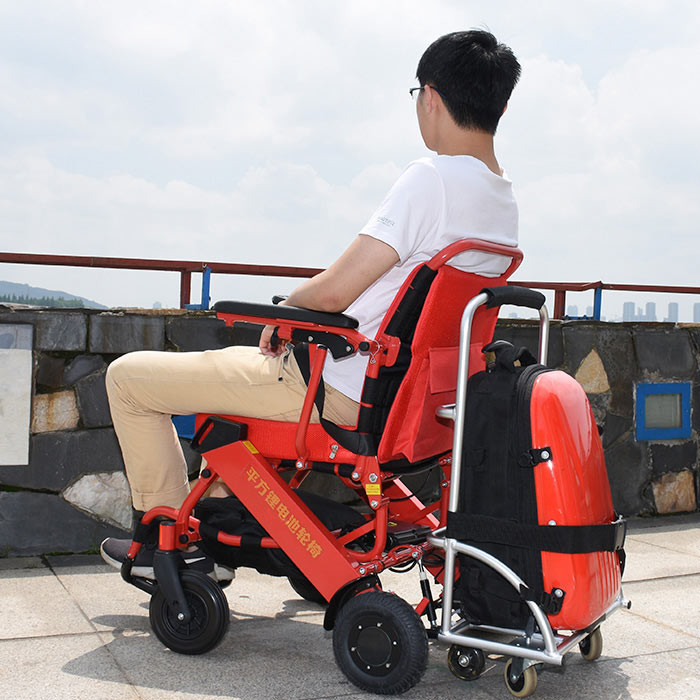 Medical Equipment Light Weight Classic Foldable Electric Wheelchair