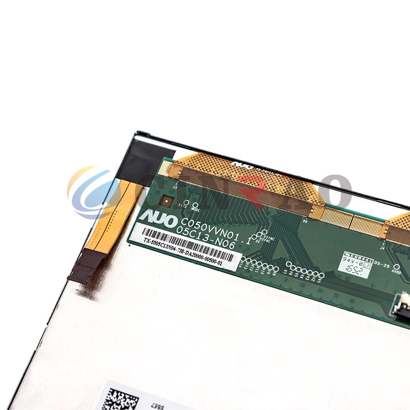 5.0" LCD Screen Panel AUO C050VVN01.1 Automotive GPS Parts Foundable