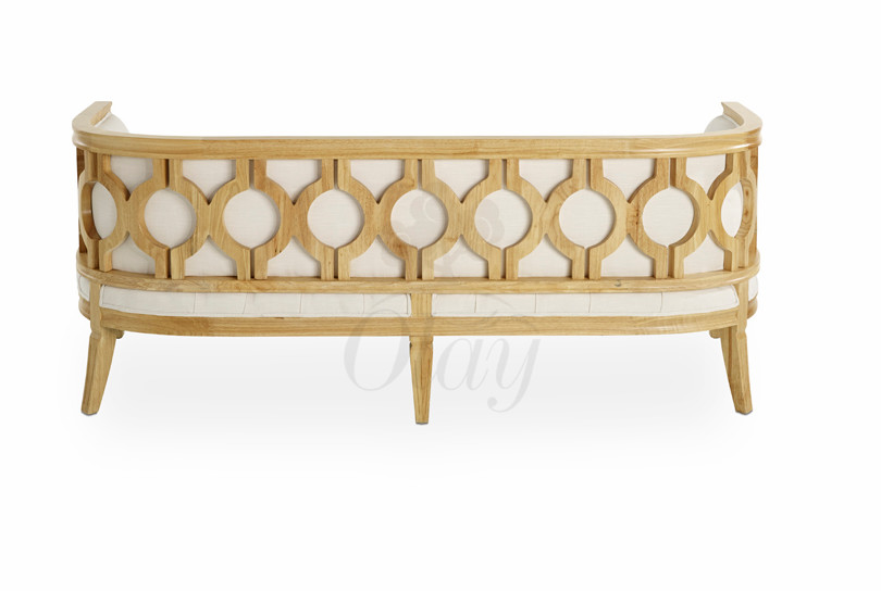 HOT SELL solid Wood Frame Upholstered Wedding desig and partyEvent Sofas