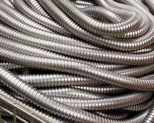 Industrial Electrical Supplies Stainless Steel Flexible Metal Hose For Cable