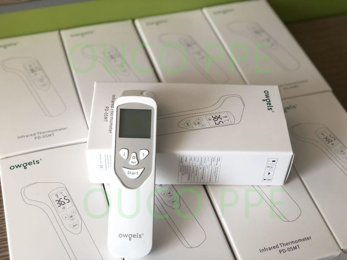 Smart Infrared Forehead Thermometer , Digital Non Contact Thermometer