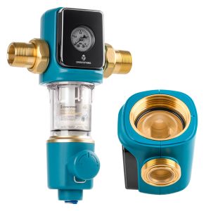  BPA Free Sediment Pre Filter with 40-300μm Filter Rating and 22 GPM Flow Rate in ABS Bottle Manufactures