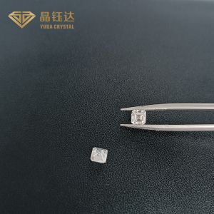  White Color Fancy Cut Lab Diamonds Square Cushion Brilliant For Ring Manufactures