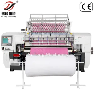 Automatic Thread Cutter Computerized Multi Needle Machine Quilting Width 1650mm