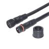 Buy cheap Black Color M14 M21 Waterproof Power Cable Male To Female PVC Jacket from wholesalers