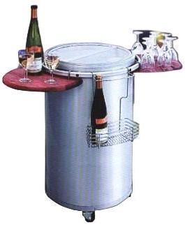 50L Party Cooler HH-PC50-C Barrel Cooler BBQ Fridge CE ROHS