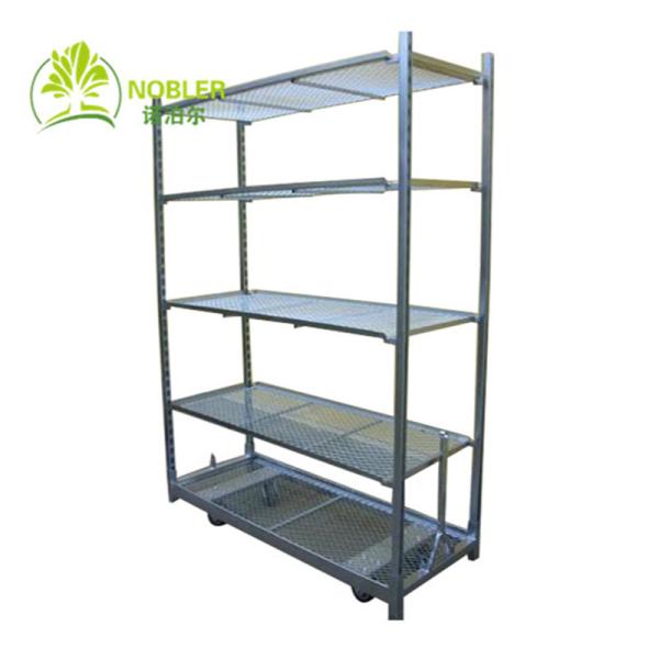 Metal Mesh Dutch Flower Trolley Metal Sheet Hot Dip Galvanizing