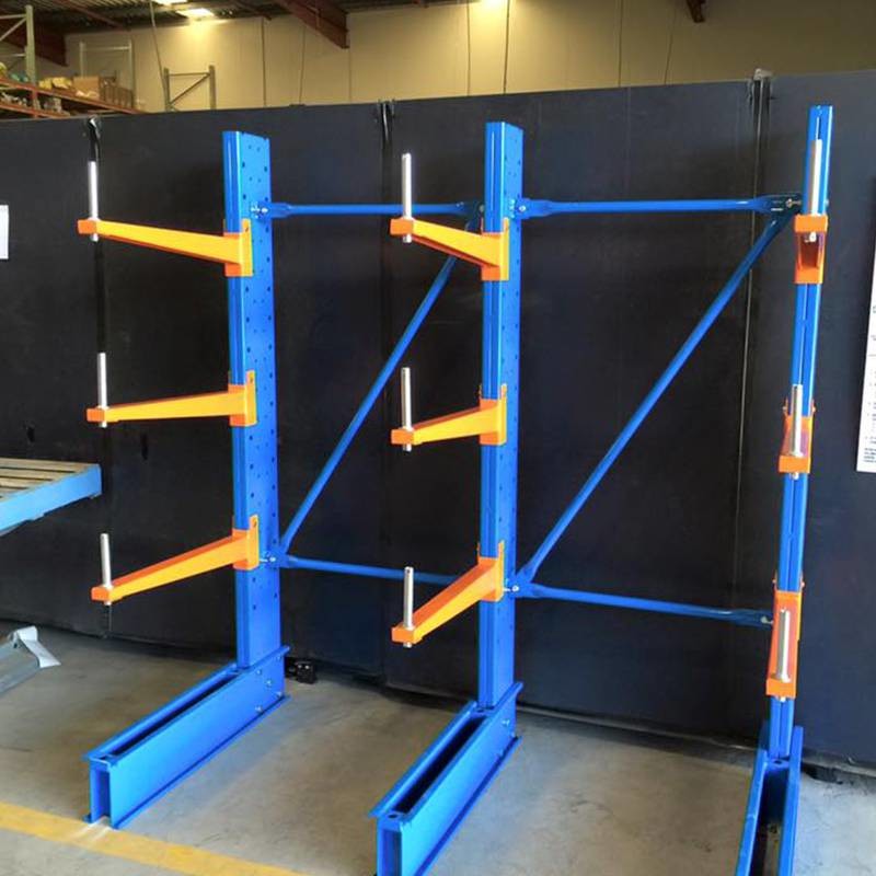 2500KG Cantilever Storage Rack System OEM Cantilever Pipe Storage Racks