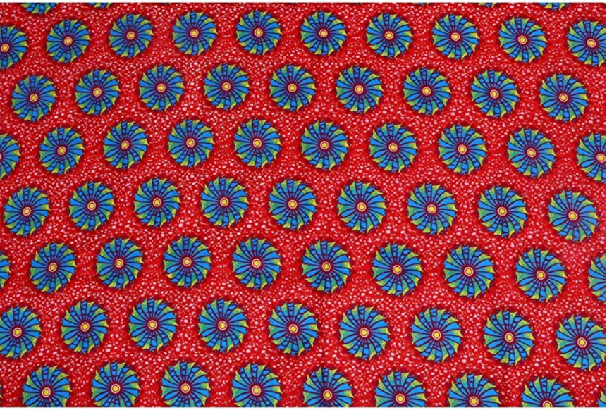 40X40 Yarn Count Satin Fabric African Wax Prints Ghana Hitarget Real Wax Top-Notch