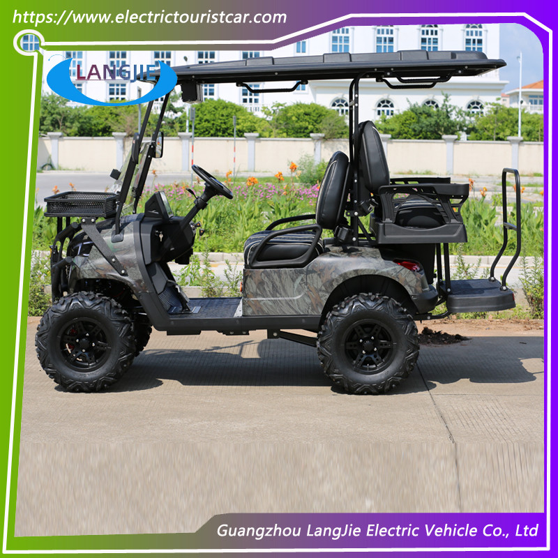 Factory 48V 4 Seater Electric Buggy Vehicle Electric Golf Cart With Lead-Acid Battery