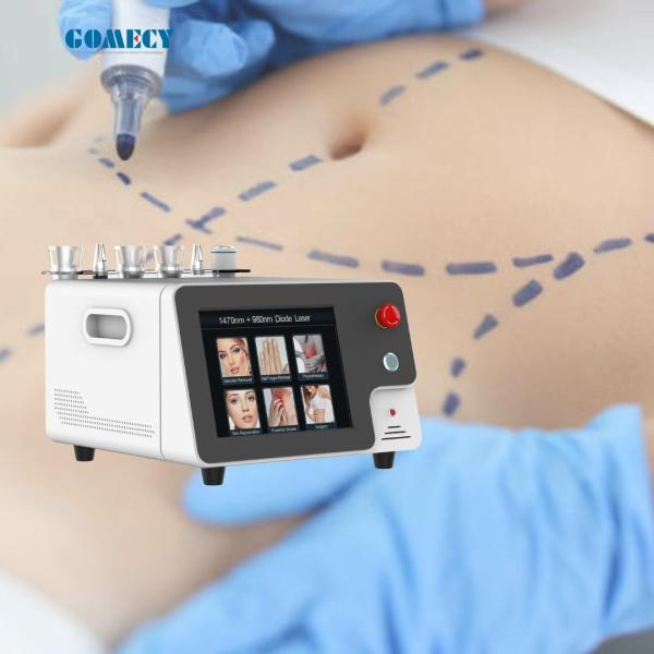 Endolaser Diodo 980 Nm 1470nm Portable Fiber Optic Laser Machine Face Lifting
