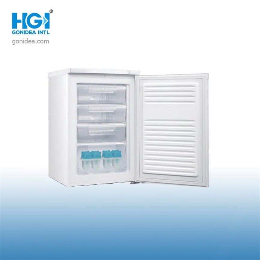 Table Top Defrost Mini Larder Fridge White Black With Drawers