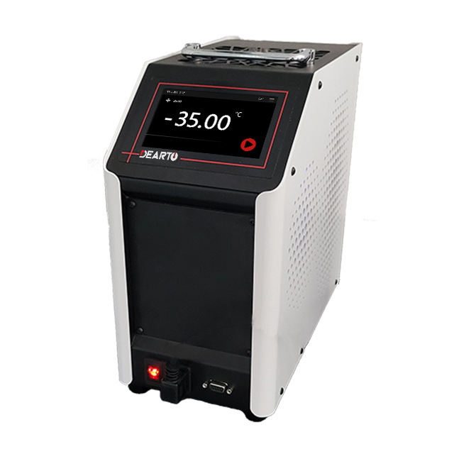 Red Portable Intelligent Thermostatic Oil Bath Touch Screen Temperature Range 60-300 deg C