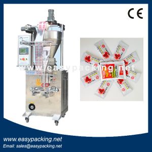 China 4 sides seal Automatic Sachet Tomato Ketchup Packing Machine on sale
