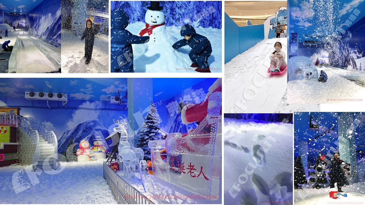 Transform Your Shopping Mall with Hitec Snow Falling Machine Create Your Own Snow Room