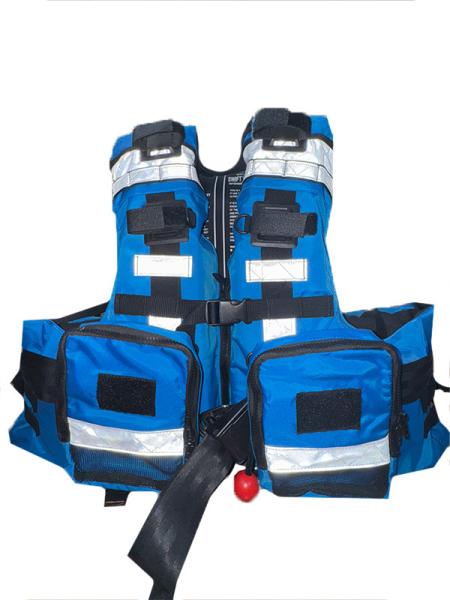 150N Professional Multi-Pocket Lifesaving High Buoyancy PFD Water Rescue Life