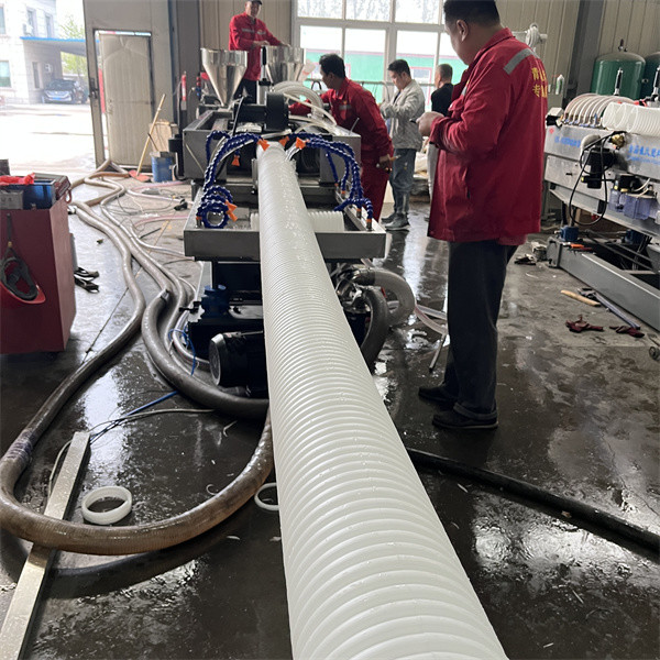 Hdpe Double Wall Corrugated Pipe Drainage Pipe Manufacturing Machine Plant DWC Machine