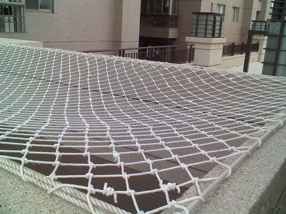Polypropylene Monofilament Cargo Net 9m*9m 9m*18m for Benefit