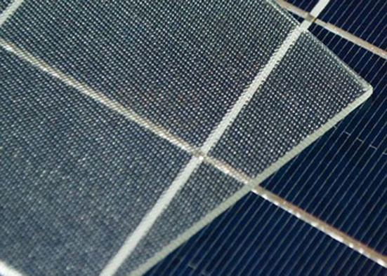 Low Light Reflectance Solar Panel Glass 3.2mm Thickness Toughened Safety Glass