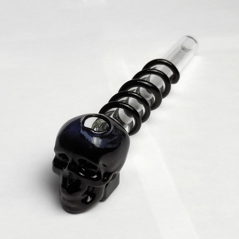 Hand Glass Smoking Pipe Multiple Colors Glass Steamroller Fixed Diffused