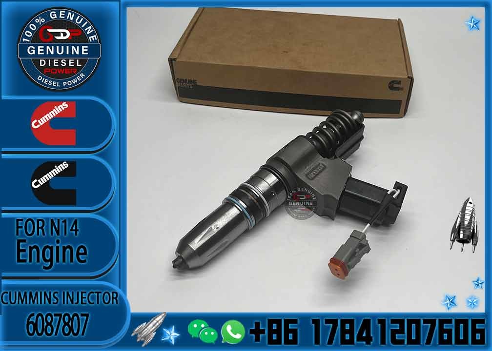 Auto Parts Diesel Fuel Injector 4307516 6087807 3080931F For CUMMINS N14 diesel engine