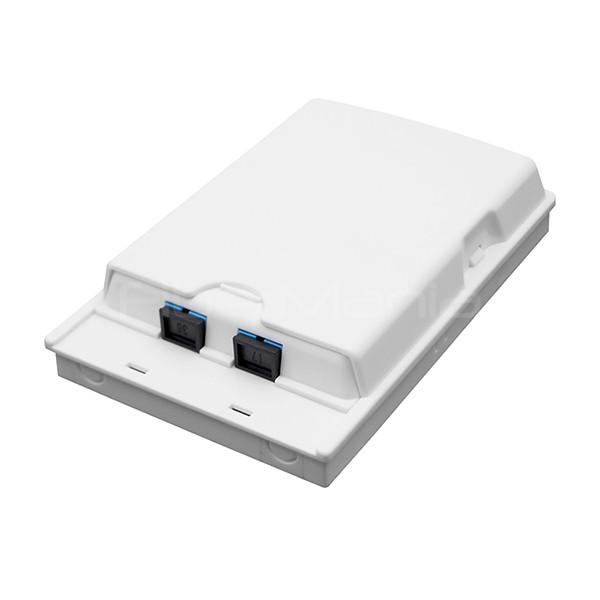 2 Port Fiber Termination Box Wall Mounted Fiber Access Terminal Box For Indoor /