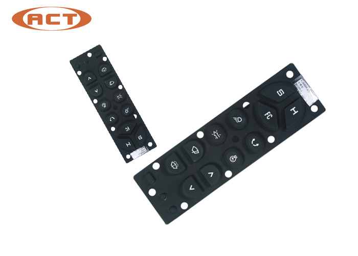 Stainless Steel Excavator Display Liquid Crystal Parts KEY-PRESS SK200-3 KLB-B3015