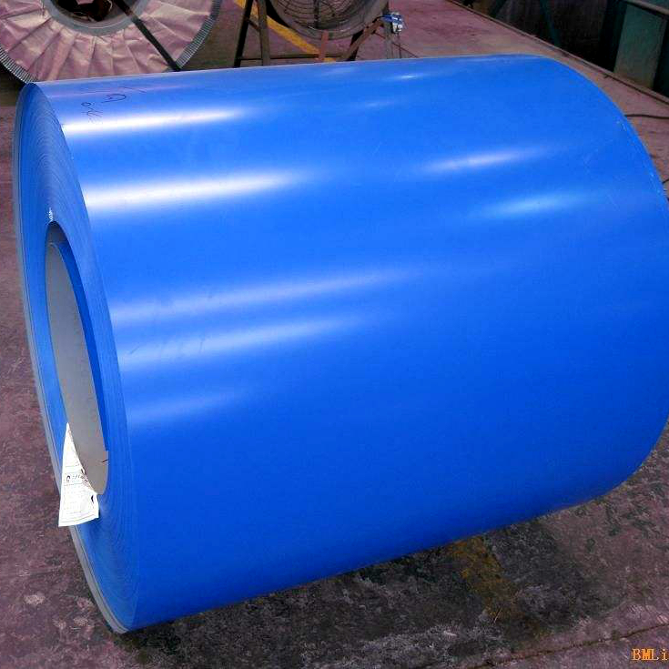 Prime Prepainted Galvaume Steel Coils PPGI with 0.12MM-1.2MM Thickness in DIN Standard