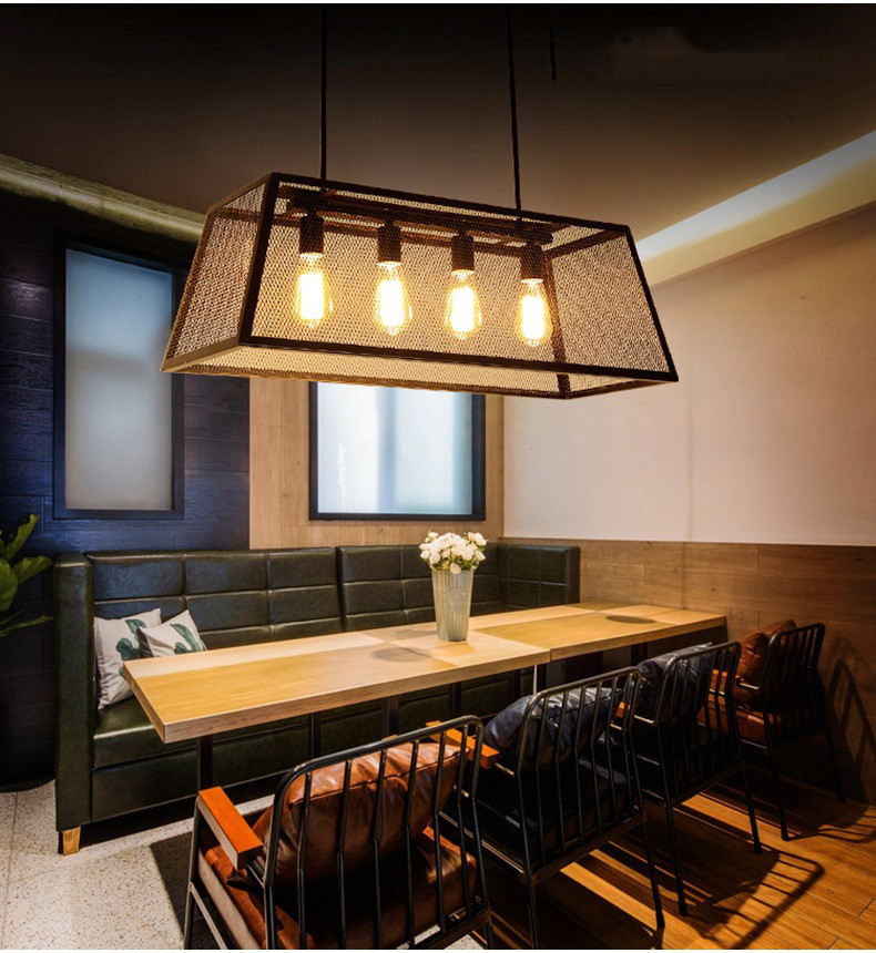 Nordic Industrial Restaurant Chandelier Retro Loft Bar Restaurant Shop industrial lighting(WH-VP-209)