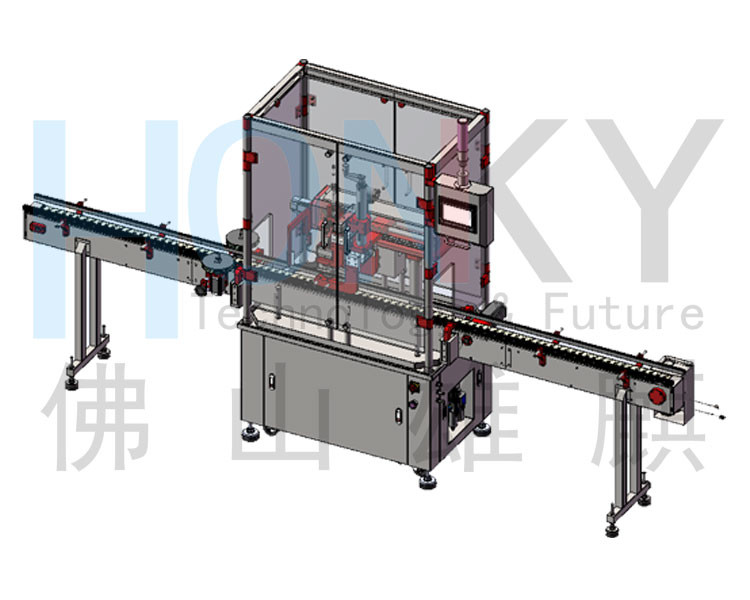Full Automatic 2L Liquid Filling Capping Machine For Shampoo Industry Pack