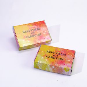 Colorful Printing Cardboard Mailer Box Custom Size Accepted For Garment