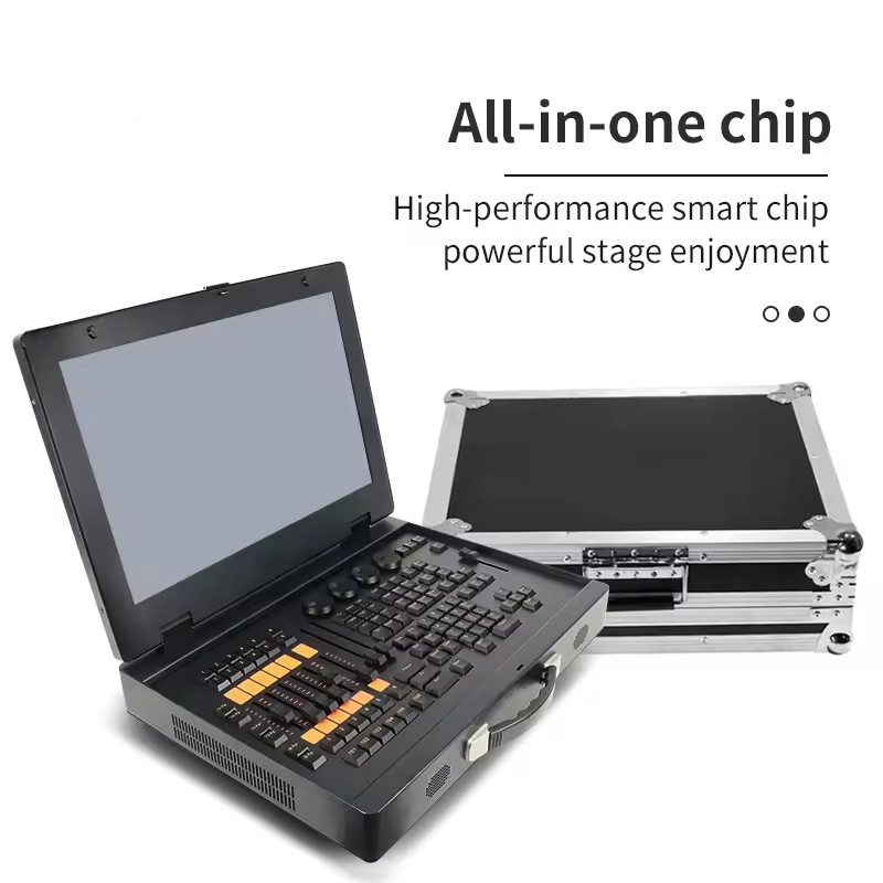 Ma Notebook Console Light Controller Console DMX 512 Controller With Flight Case