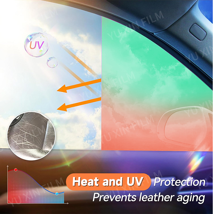 OEM Anti-Scratch Car Chameleon Window Film For Durable And Clear Viewing