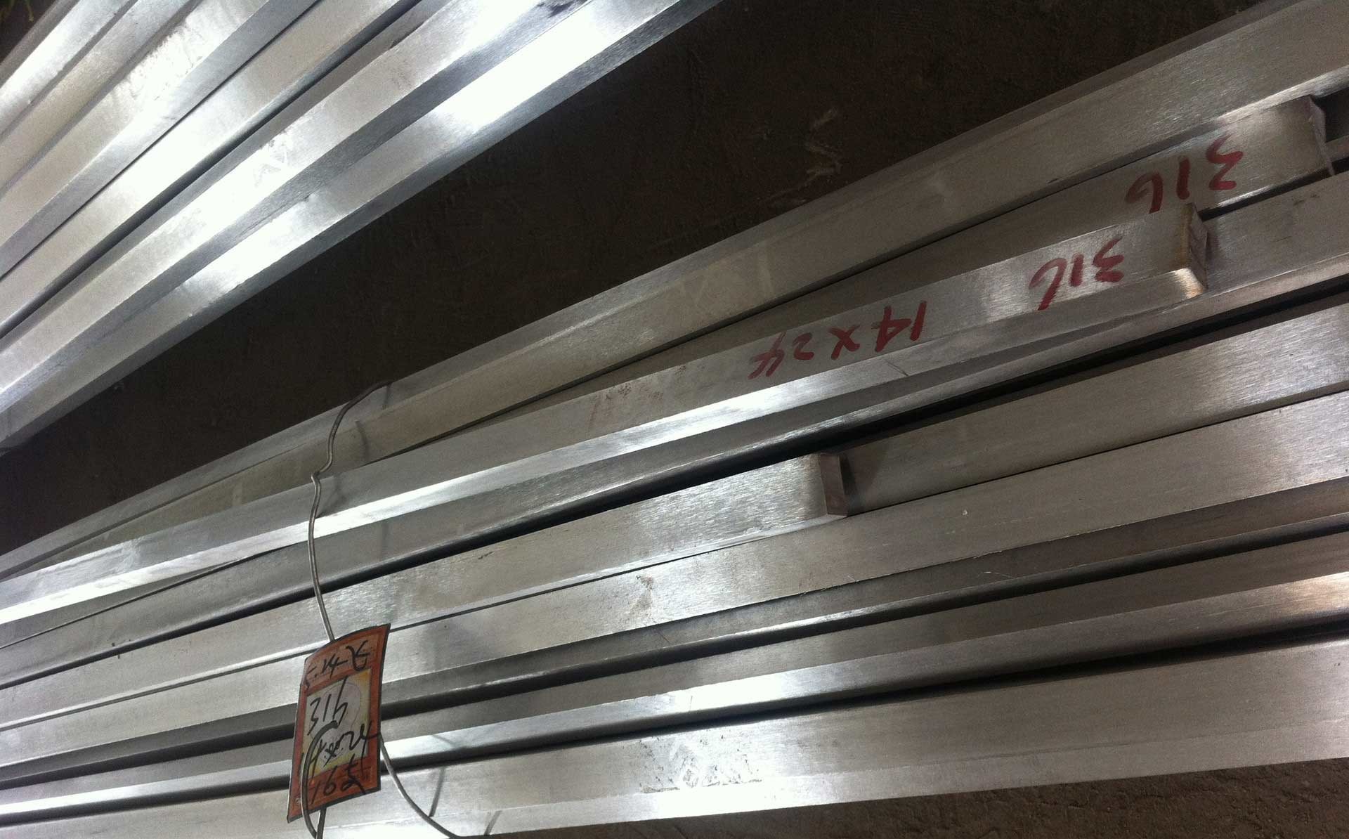 Cold Rolled 316L Stainless Steel Flat Bar Bright Polished 2mm 3mm