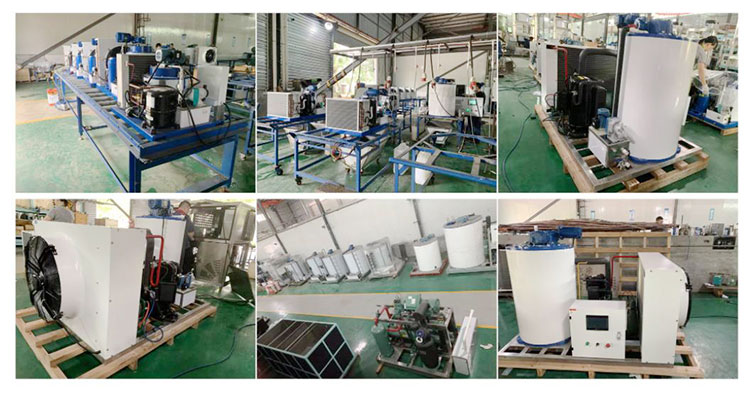 Industrial Ice Machine For Food Processing Ice Flake Maker Machine