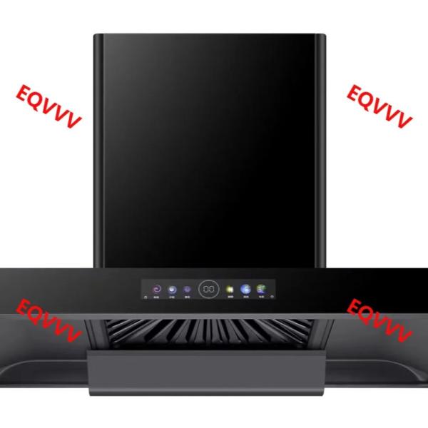 Low Noise Electric Stainless Steel T Shape Chimney Hood with Touch Motion