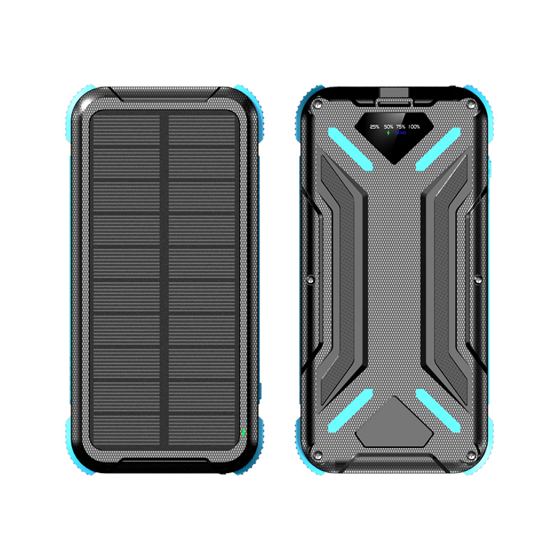 Wireless 15W/USB 22.5W Output Solar Power Bank 20000mAh for Cell Phones Smartphones
