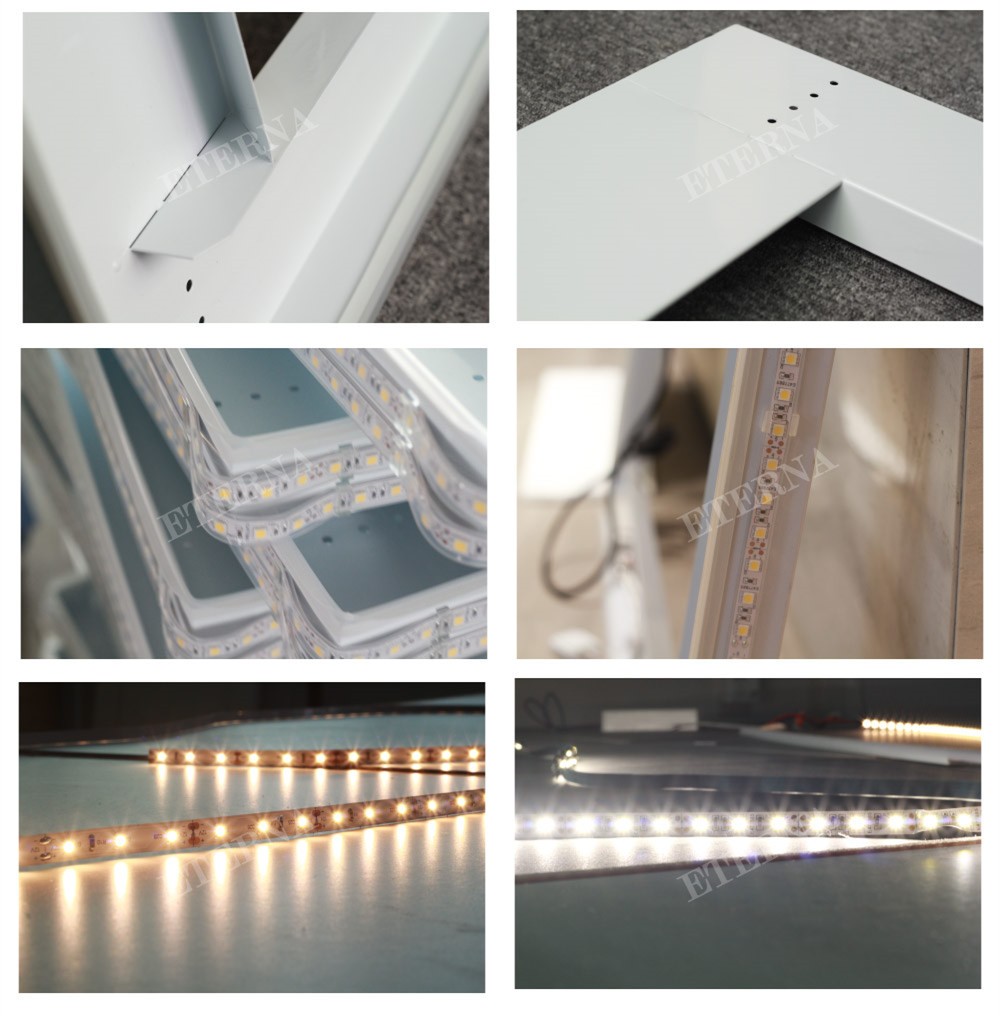 Waterproof Mirrors With Tv Built In With Defogger Lumen 1100-1200 LM/M