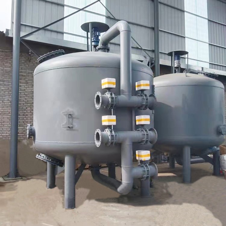 30m3/H Multi Media Filter Stainless Steel Quartz Sand Activated Carbon Mechanical Filter