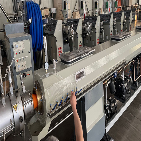 Plastic polypropylene pipe making machine pipe extrusion machinery