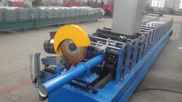 Hydraulic Motor Square Pipe Roll Forming Machine 0.3 - 0.8 Mm Coil Sheet