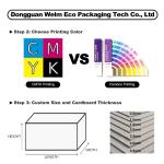 Varnishing Kraft Paper Burger And Chip Boxes Takeaway Takeout Packaging